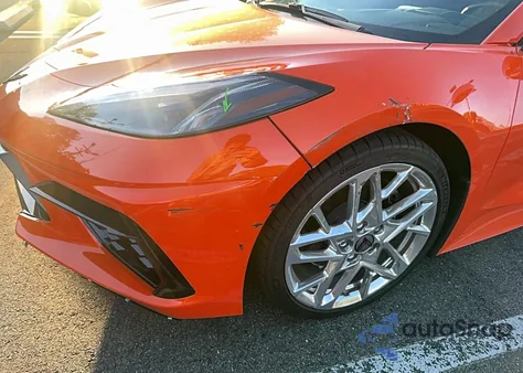 2026 Chevrolet Corvette Stingray 1Lt from USA, damaged, VIN 1G1YA2D43T5105818